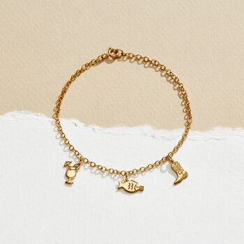 Personalised Dinky Story Three Charm Bracelet, 6 of 11