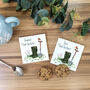 Personalised Head Gardener Ceramic Coasters, thumbnail 3 of 5