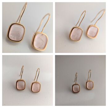 April Gold Plated Earrings, 6 of 7