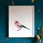 Inky Jay Bird Illustration Print, thumbnail 6 of 11
