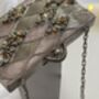 Gitega Pink And Silver Bead Clutch, thumbnail 5 of 6