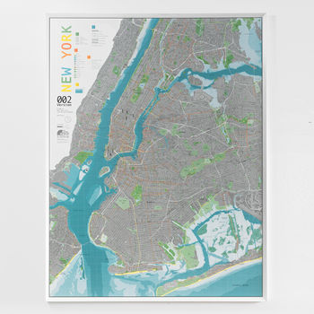 New York Wall Map, 2 of 12