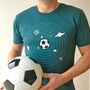 Everything Revolves Around Football Organic T Shirt, thumbnail 1 of 5