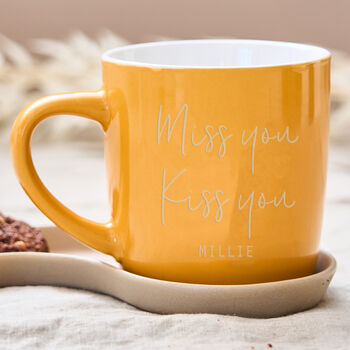 Personalised Message Stoneware Mug, 5 of 9