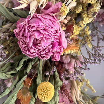 Wildflower Dried Flower Wreath, 4 of 8