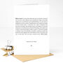 The Meaning Of Love Romantic Poem Card, thumbnail 4 of 6