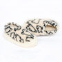Ladies Wool Fleece Slippers Sheep Print, thumbnail 2 of 3