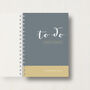 Personalised 'To Do' Weekly Planner Journal, thumbnail 11 of 11