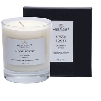 Mood Boost Vegan Candle With Uplifting Essential Oils, 3 of 6