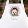 Personalised Christmas West Highland Terrier Break Through, thumbnail 4 of 10