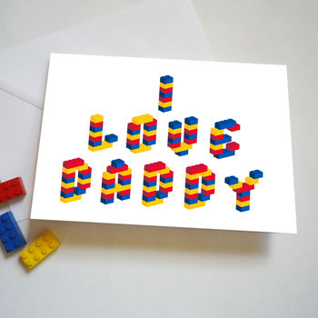 Personalised Father's Day Or Birthday Card By Glyn West Design