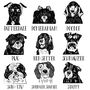 Personalised Dog Mum Linocut Style Mug, thumbnail 7 of 8