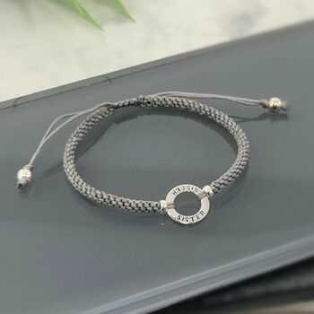 Silver Friends And Family Bracelet, 2 of 8