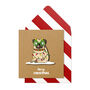 Handmade Christmas Pug Funny Personalised Greeting Card, thumbnail 1 of 4