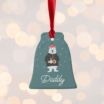 Personalised Christmas Bell Decoration, 3 of 12