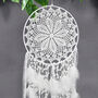 Large White Boho Wedding Dream Catcher, thumbnail 1 of 8