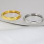 Minimalist Adjustable Starburst Ring In Sterling Silver, thumbnail 2 of 11