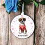 Personalised Pet Boxer Pet Love Decoration, thumbnail 1 of 2