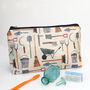 Garden Tools Oil Cloth Wash Bags, thumbnail 1 of 3