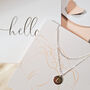 Personalised Name And Date Necklace, thumbnail 3 of 3