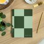 Personalised 2026 Diary With Matching Notebook And Pen Gift Set, Sage Green, thumbnail 6 of 12