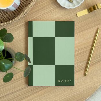 Personalised 2026 Diary With Matching Notebook And Pen Gift Set, Sage Green, 6 of 12