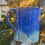 Handmade Christmas Starry Winter Mug, thumbnail 3 of 11
