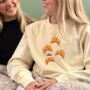 Emotional Christmas Croissants Christmas Jumper, thumbnail 2 of 3