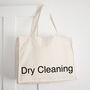 Simple Text Bag To Carry Dry Cleaning, thumbnail 2 of 3