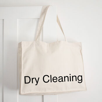 Simple Text Bag To Carry Dry Cleaning, 2 of 3