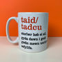 Taid/Tadcu Welsh Definition Mug, thumbnail 2 of 2