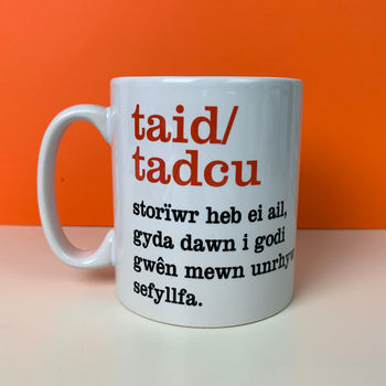 Taid/Tadcu Welsh Definition Mug, 2 of 2