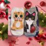 Cat Socks X Five Pairs In Cat Design Box, thumbnail 2 of 8