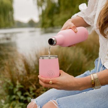 Pink Insulated Wine Tumbler, 6 of 11