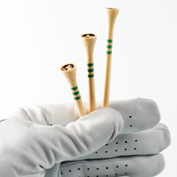 Mixed Size Classic Bamboo Golf Tees 30pcs Gift, 2 of 8