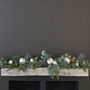 Luxurious Scandi Mixed Foliage Christmas Garland, thumbnail 1 of 2