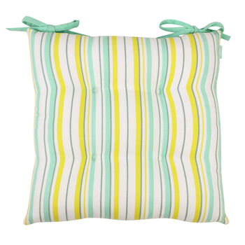 Pastel Striped Dining Seat Pads, 2 of 8