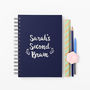 Personalised 'Second Brain' Foiled Notebook, thumbnail 1 of 10