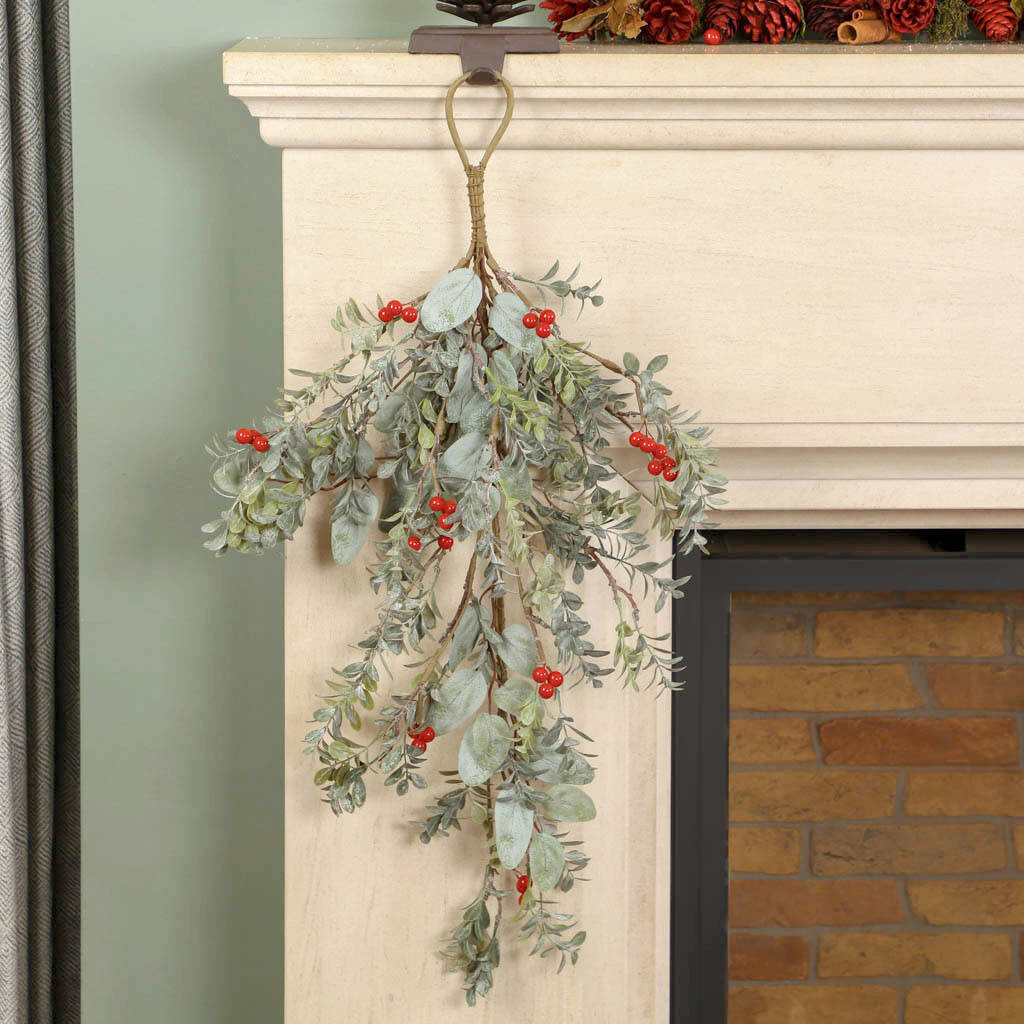 Christmas Mantelpiece Swag Decoration By Dibor