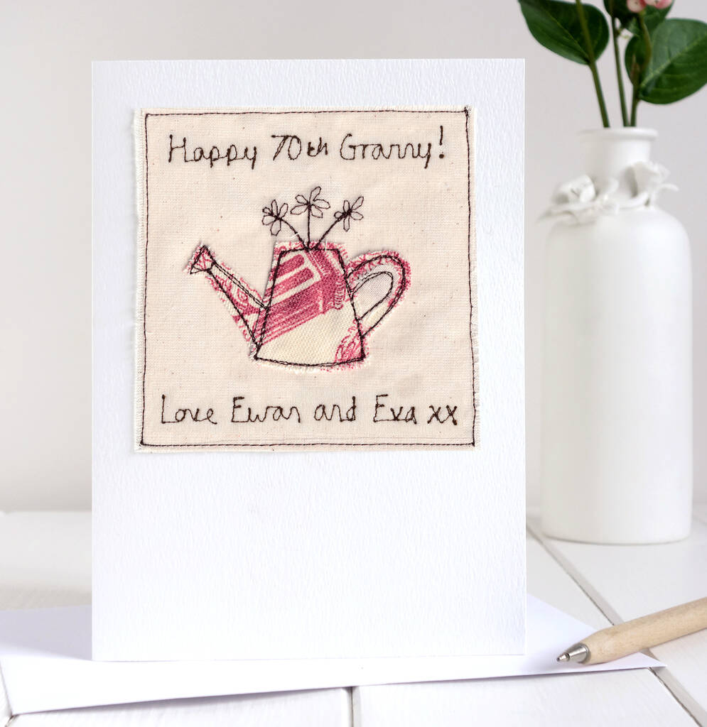 Personalised Watering Can Card For Any Occasion, 1 of 10