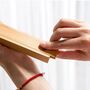 Engraved Wooden Chopsticks Gift Set With Bamboo Box, thumbnail 3 of 5