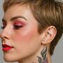 Sterling Silver Split Bar Ear Cuff Earrings, thumbnail 1 of 6