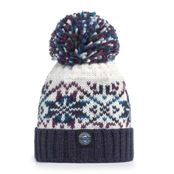 Freya Nordic Knit Hat, 2 of 5