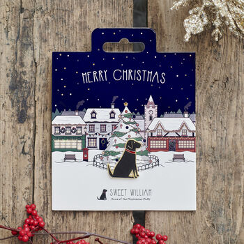 Black Labrador Christmas Tree Decoration – Personalised Dog Lover Gift, 11 of 12