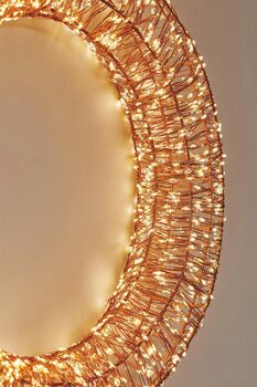 Copper Shimmer And Shine Wreath Two Sizes Available, 6 of 6