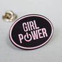 'Girl Power' Enamel Pin Badge, thumbnail 1 of 3