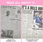 Buffalo Bills Personalised Gift Newspaper Book, thumbnail 5 of 11