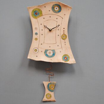 Clock With Blue And Green Circles, 5 of 7