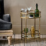 Brass Drinks Table, thumbnail 1 of 3
