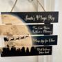 Personalised Christmas Eve Sign And Key, thumbnail 1 of 2